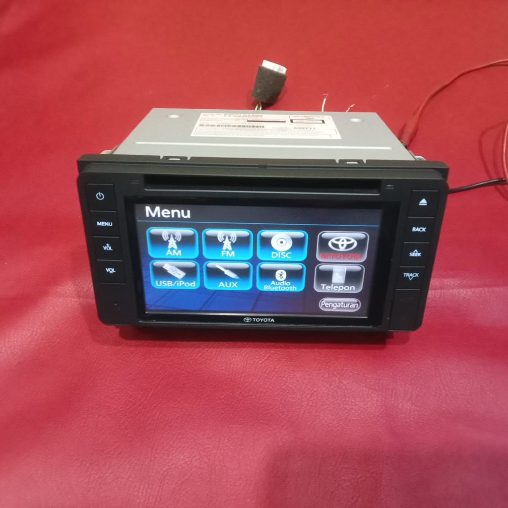 Head Unit Ori Toyota Avanza Veloz 2017