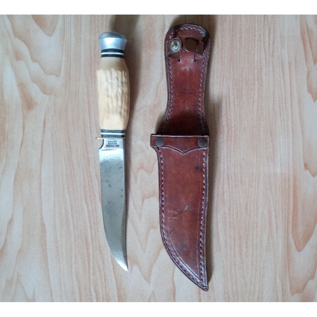 Pisau Lawas CARL SCHLIEPER SOLINGEN Made In Alemania (Germany) Vintage Hunting Knife Knives