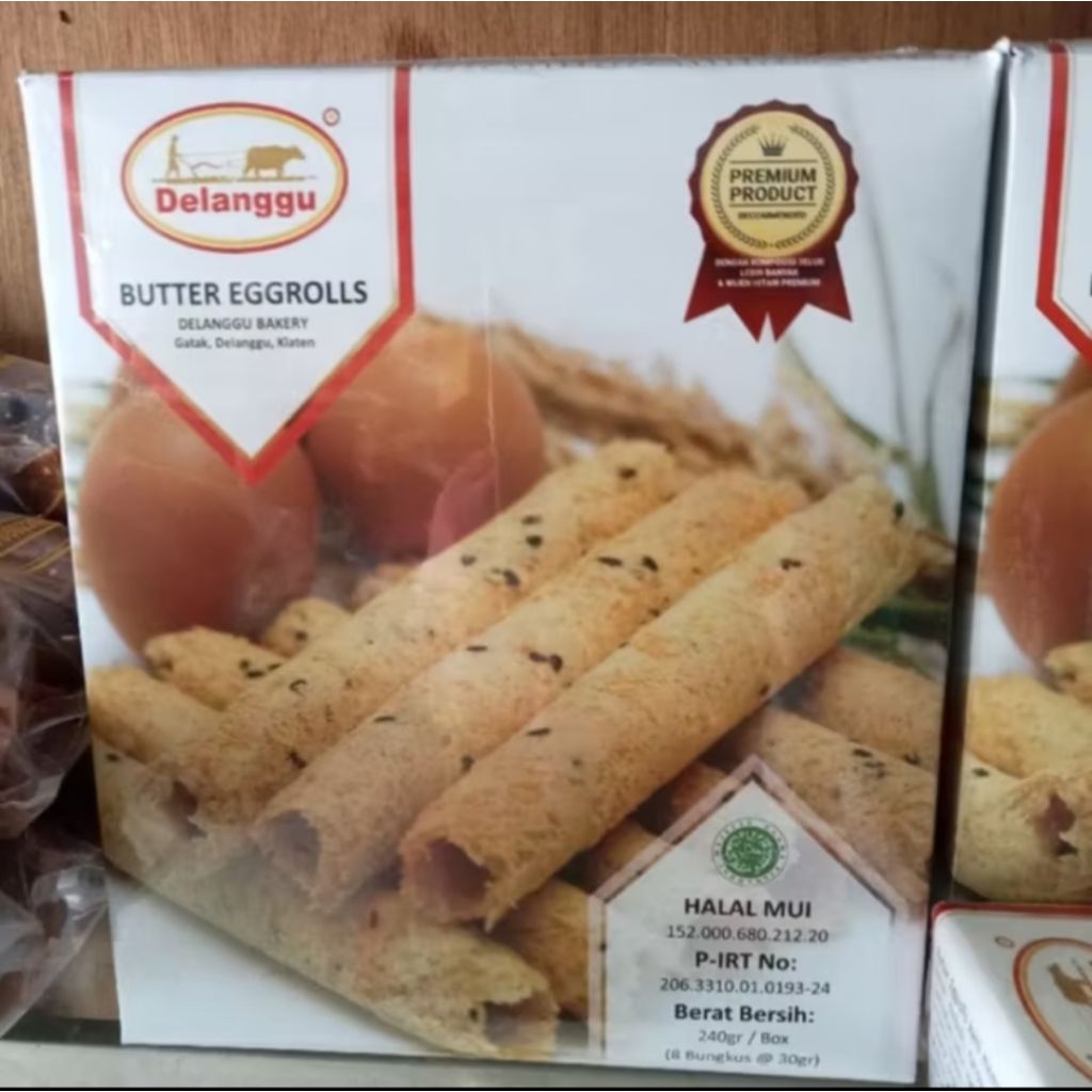 Delanggu butter eggroll 240gr