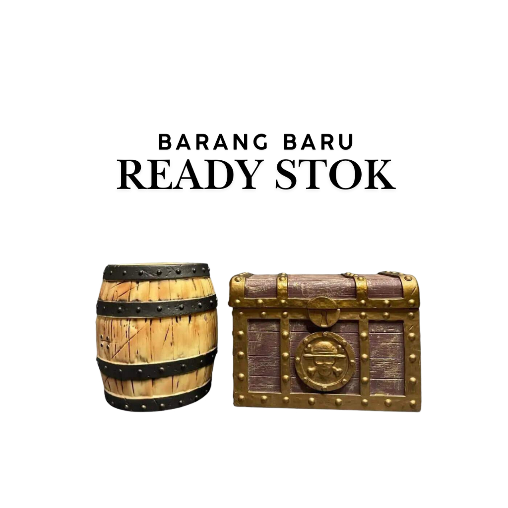 PAJANGAN ONE PIECE SET - PETI HARTA KARUN & GENTONG