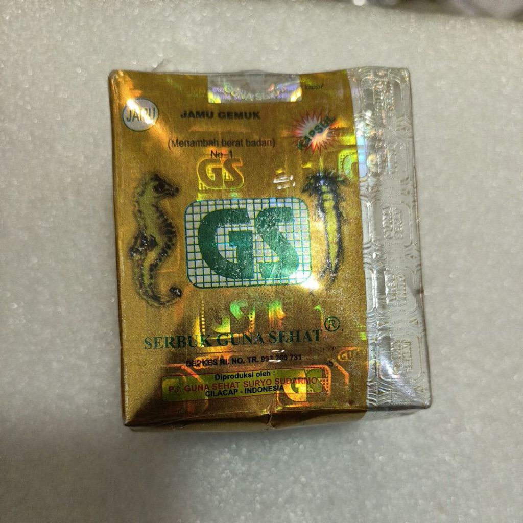 Kapsul Jamu Gemuk GS no.1