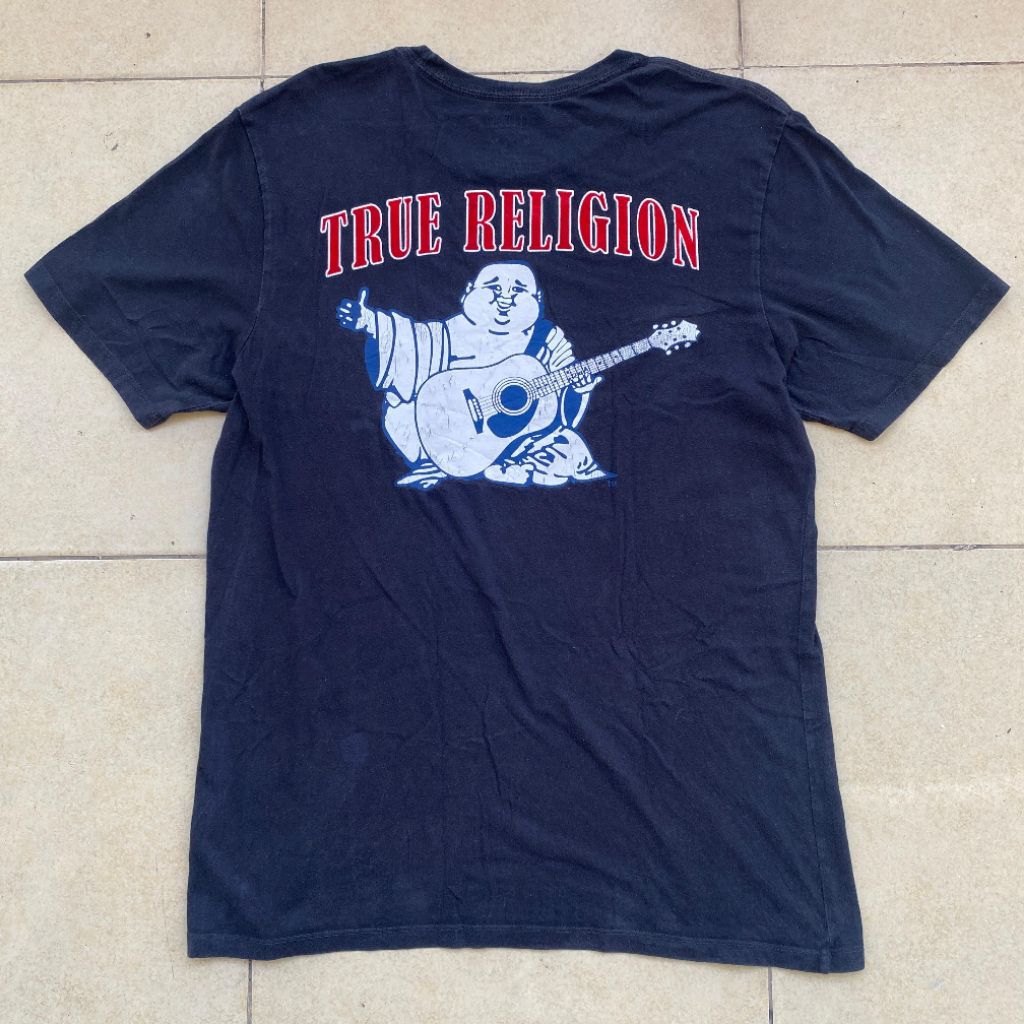 Kaos True Religion Budha logo original murah. Jual kaos True Religion original murah