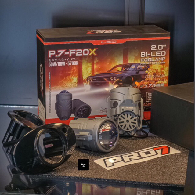 FOGLAMP PRO7 P.7-F20X | BILED FOGLAMP PROJECTOR 2 Inch PRO7  | LAMPU KABUT PRO7 | FOGLAMP PRO7 P.7F2