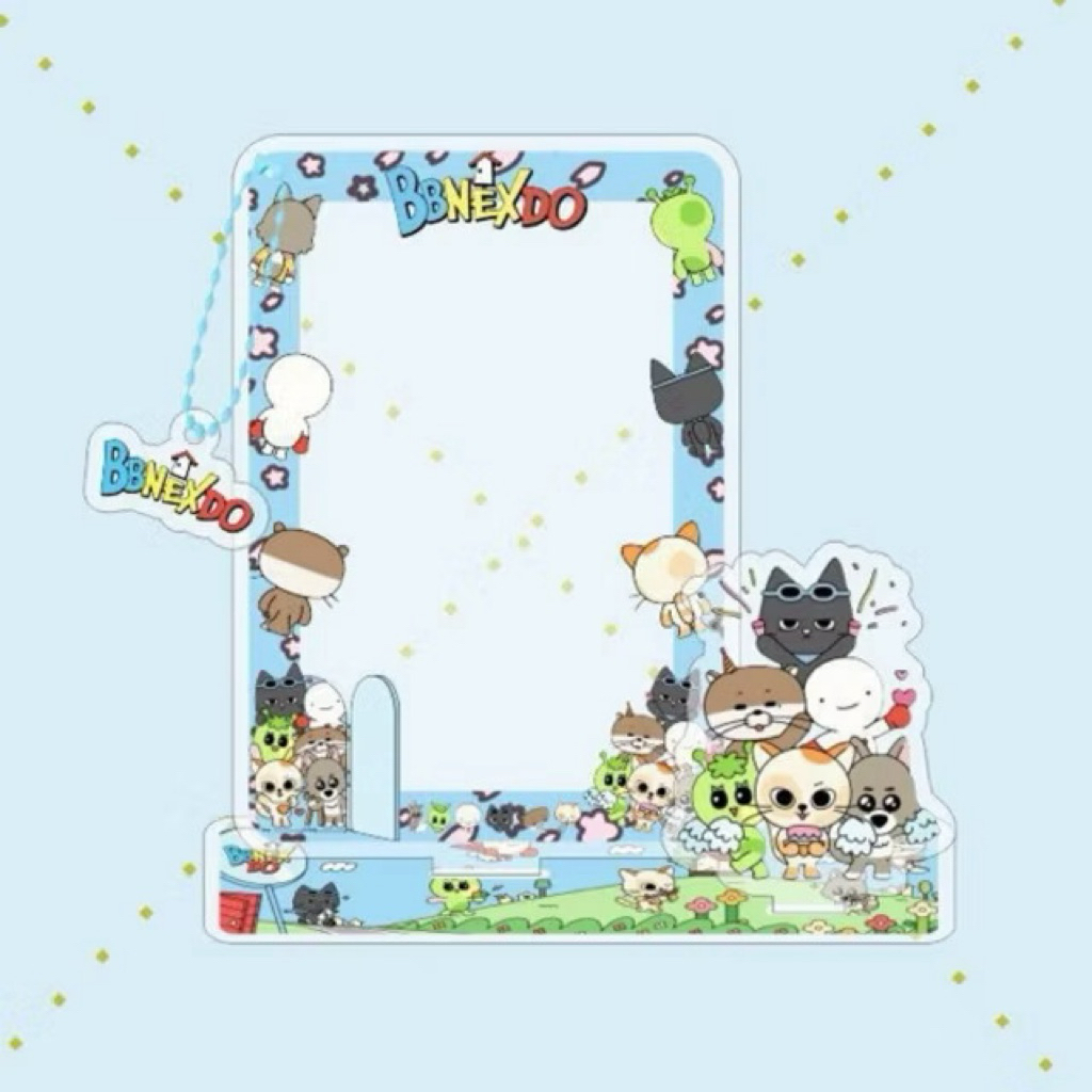 Standee Photocard Pajangan meja Akrilik Karakter Lucu BBNEXDO| PC Holder K-Pop BOY NEXT DOOR
