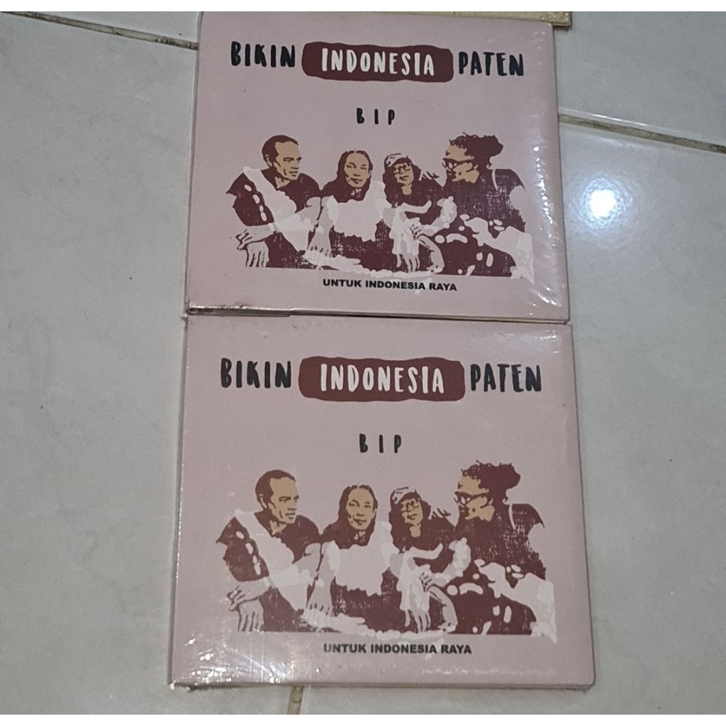 CD BIP ALBUM BIKIN INDONESIA PATEN