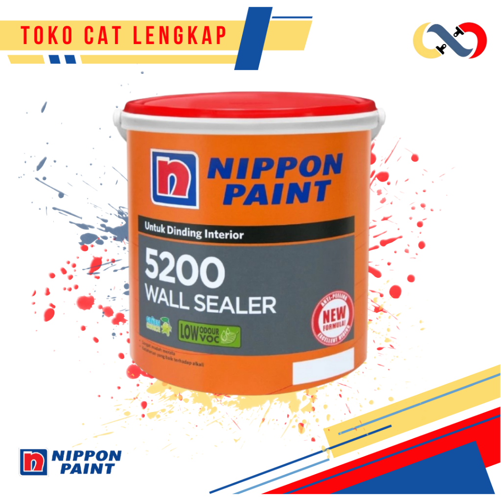 Nippon Paint 5200 Cat Dasar Interior 20 KG