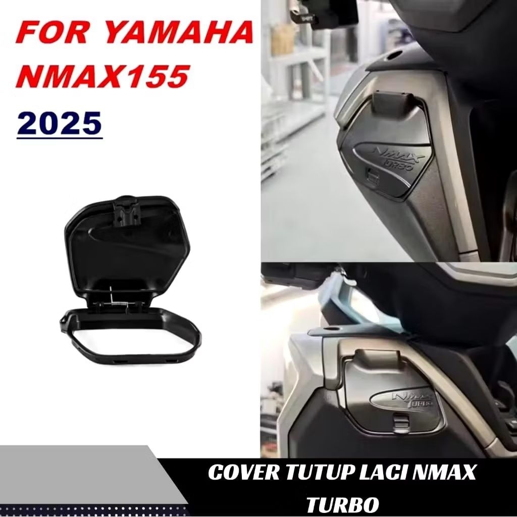 Penutup Laci Motor NMAX Turbo NMAX Neo S Model V3 Slide Buka Otomatis