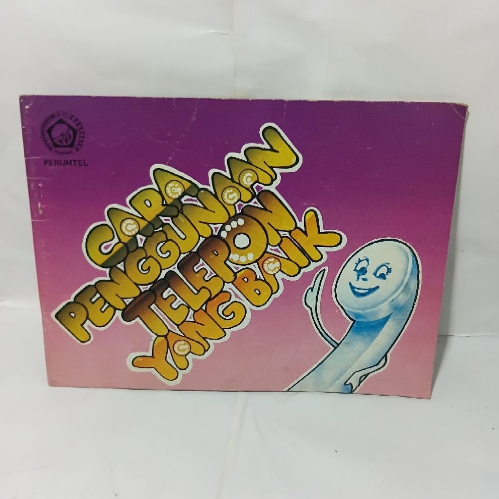 BUKU anak jadul CARA PENGGUNAAN TELEPON YANG BAIK