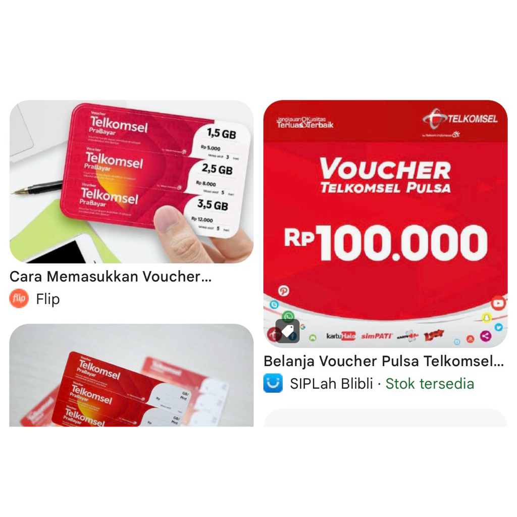 pulsa voucher Telkomsel