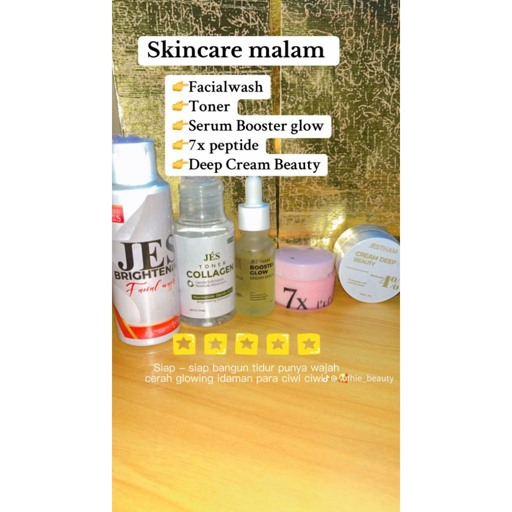 Moisturizer Jestham, Toner Jestham promo