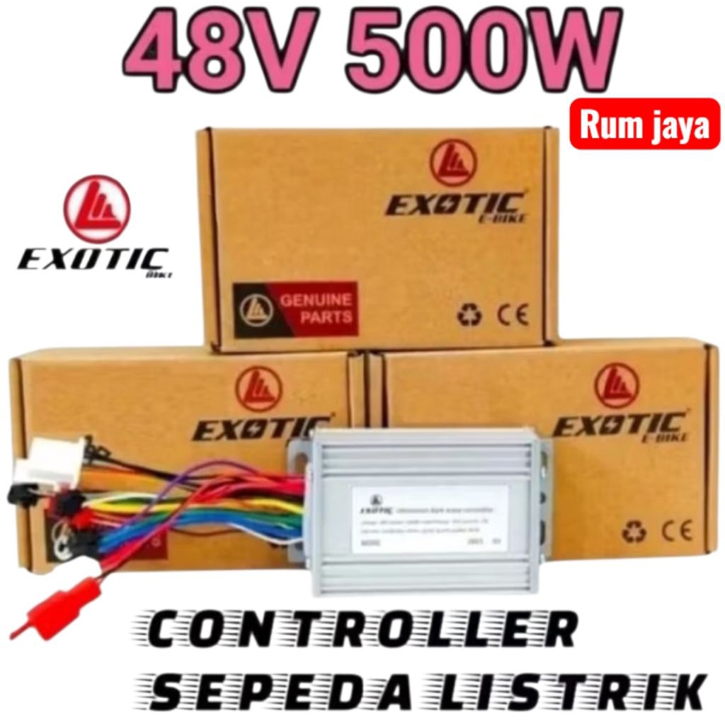 controller sepeda listrik 48v/500watt exotic Pacific