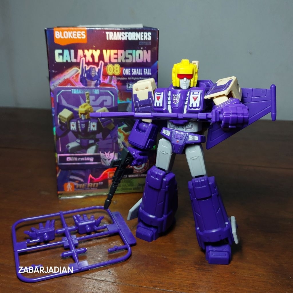 Blokees Transformers Galaxy version 08 Blitzwing
