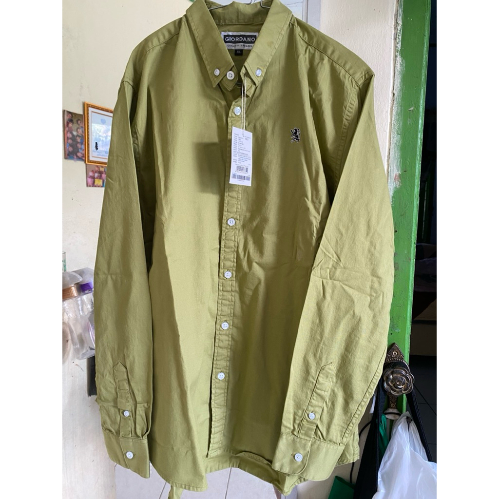 Baju/Kemeja pria polos giordano