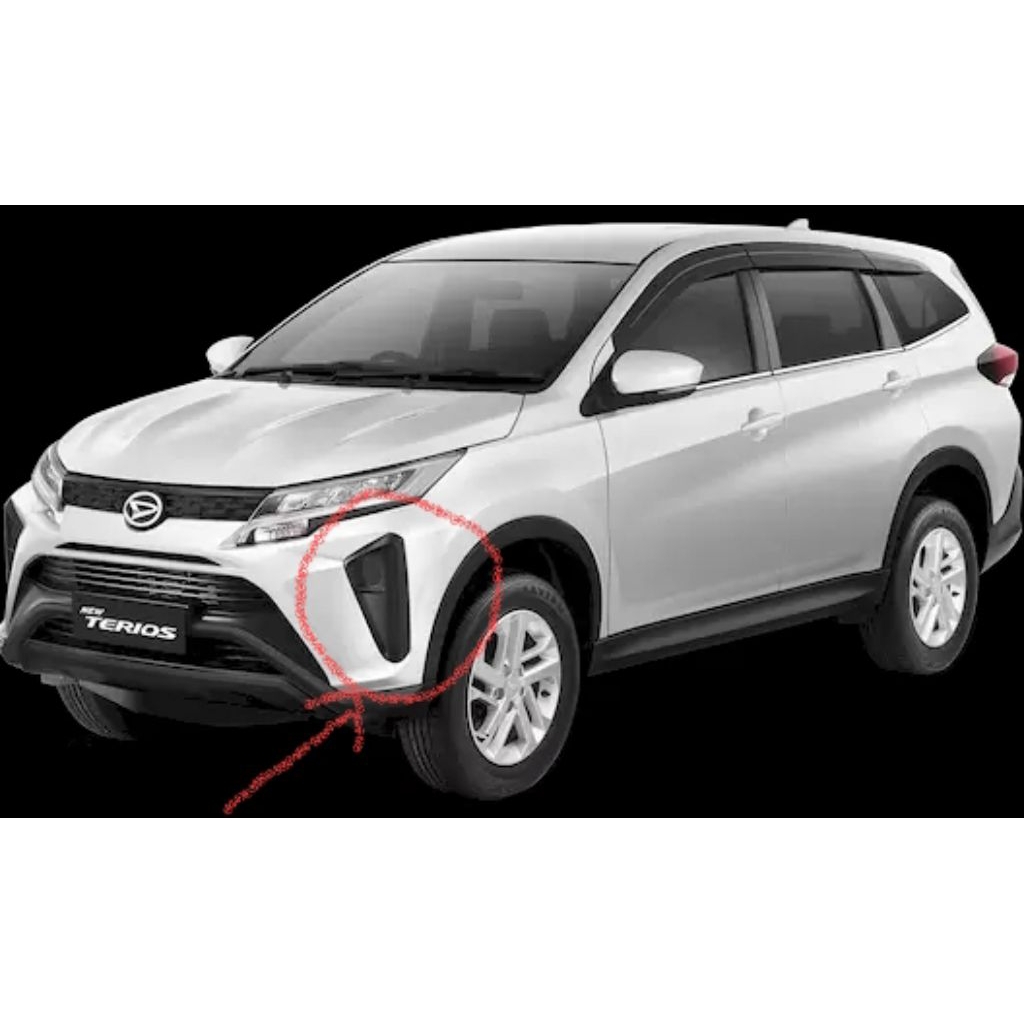 Cover Foglamp LH New Terios X Tahun 2023 ke Atas