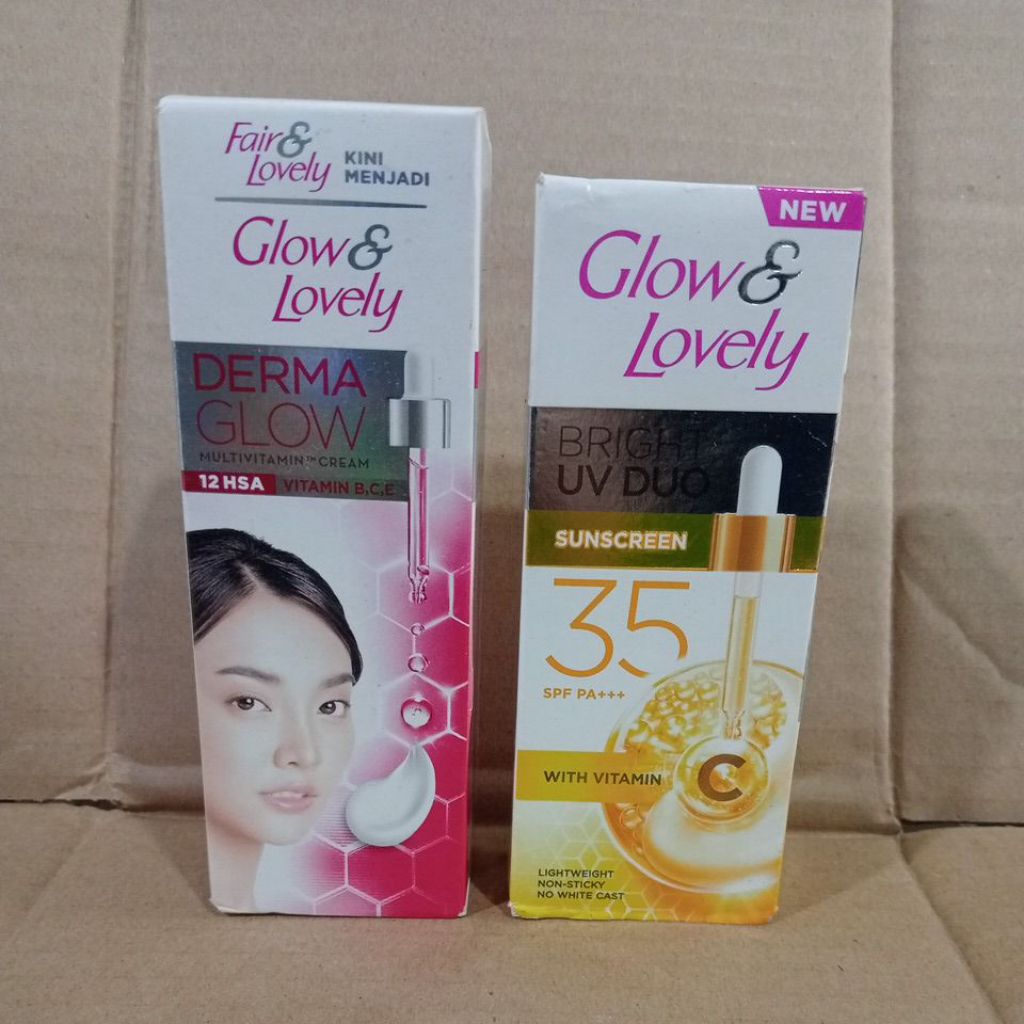 Fair & Lovely/Glow & Lovely Cream/Sunscreen