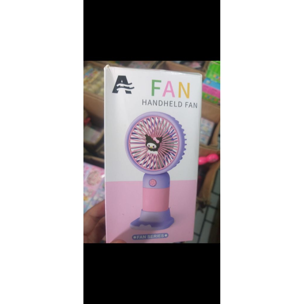 KIPAS MINI PORTABEL USB ANAK KARAKTER LUCU | KIPAS USB LUCU