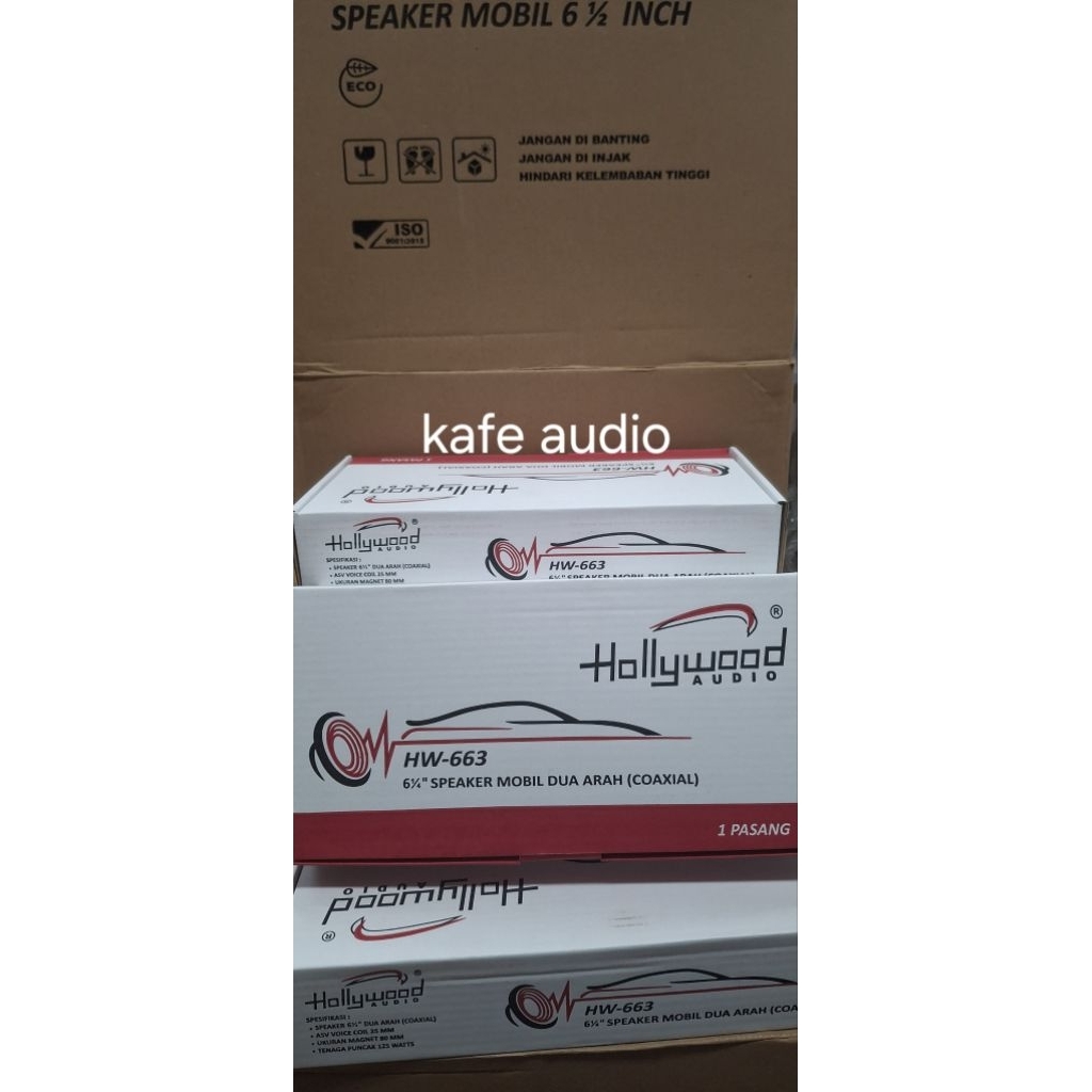 SPEAKER COAXIAL AUDIO MOBIL 2 WAY HOLLYWOOD HW-663 /Speaker Coaxial 2 way Hollywood HW-663 6,5 inch 