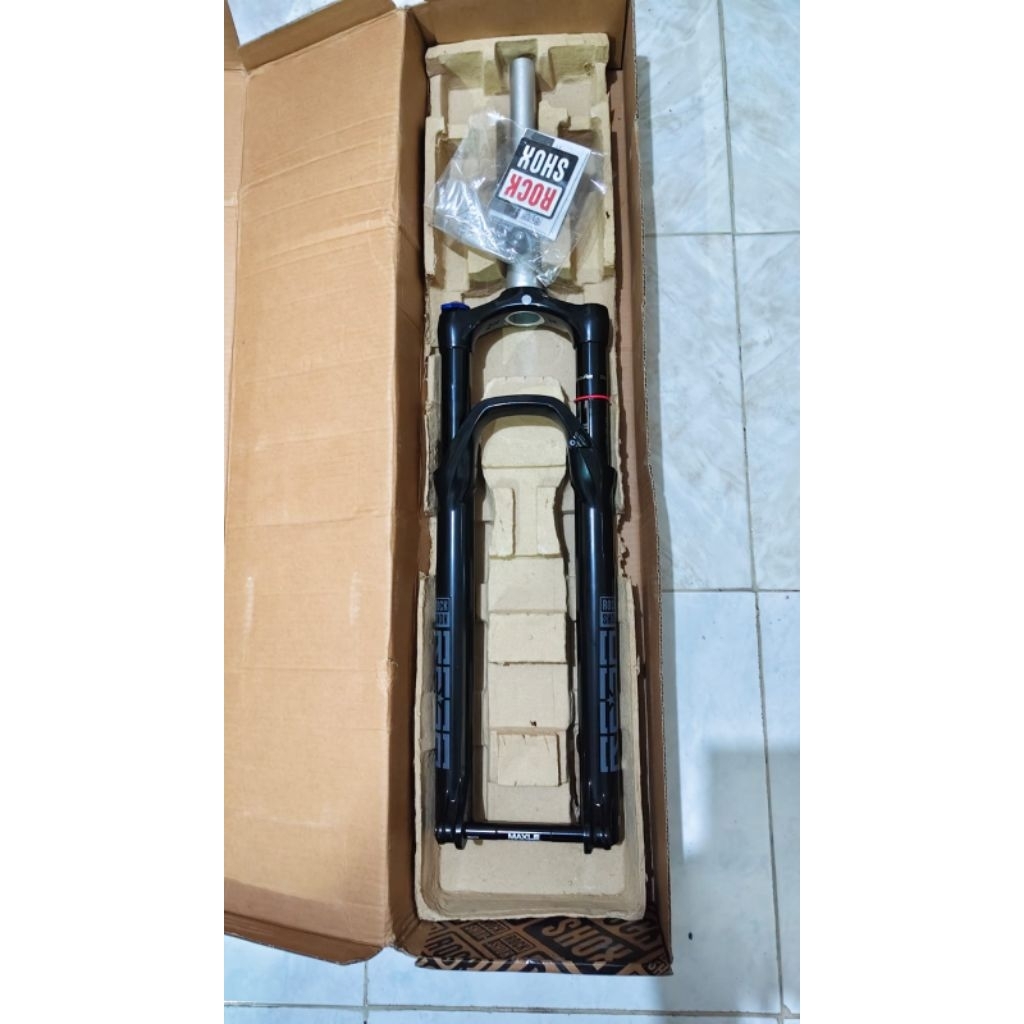 Fork Rockshox Reba debon air 120T boost 29er Baru