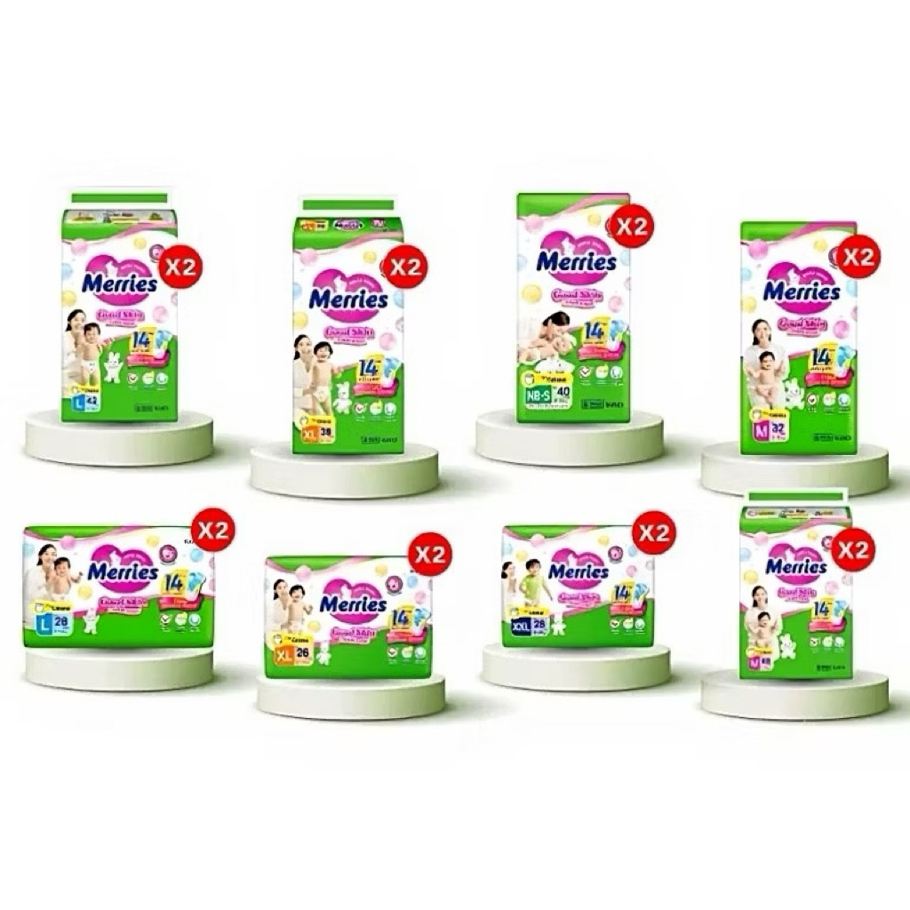 Pampers Merries - Merries Ukuran M & XXL