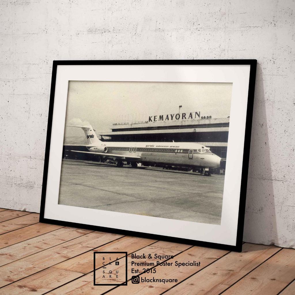 Premium Poster - John Mayer Performance - Borderless Frame 30x30cm - Type S