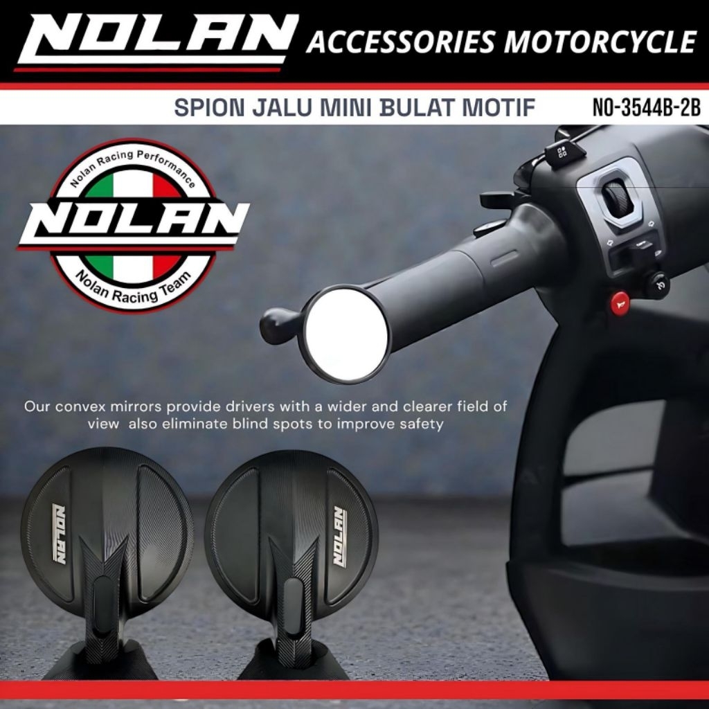 kaca spion jalu mini bulat vespa matic scoopy genio kaca spion jalu mini kaca cembung vespa matic sc