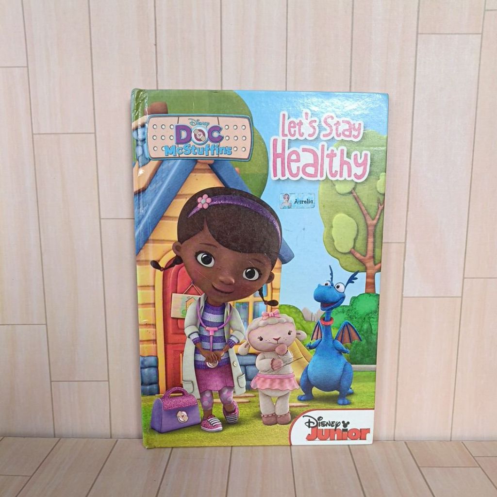 Buku Bacaan Anak Disney Junior Let's Stay Healthy Hardcover