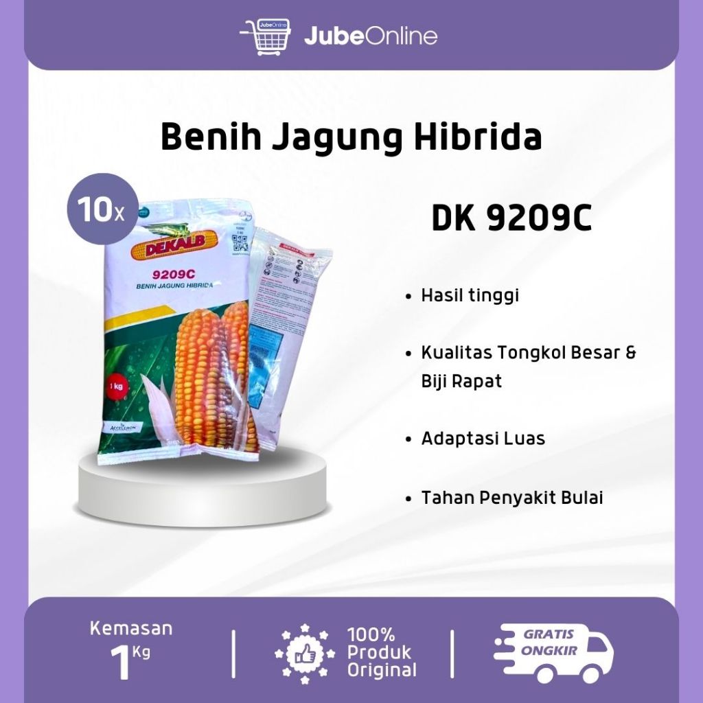 Benih Jagung Hibrida Dekalb DK 9209C - 10Kg