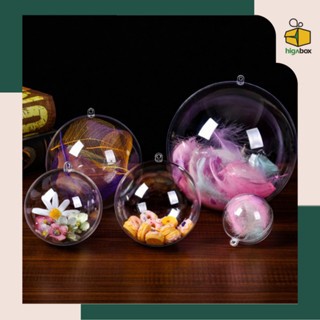 Dekorasi Bola Akrilik Pohon Natal / Bola Akrilik / Dekorasi / Bola Akrilik tempat Permen / Bola Akri