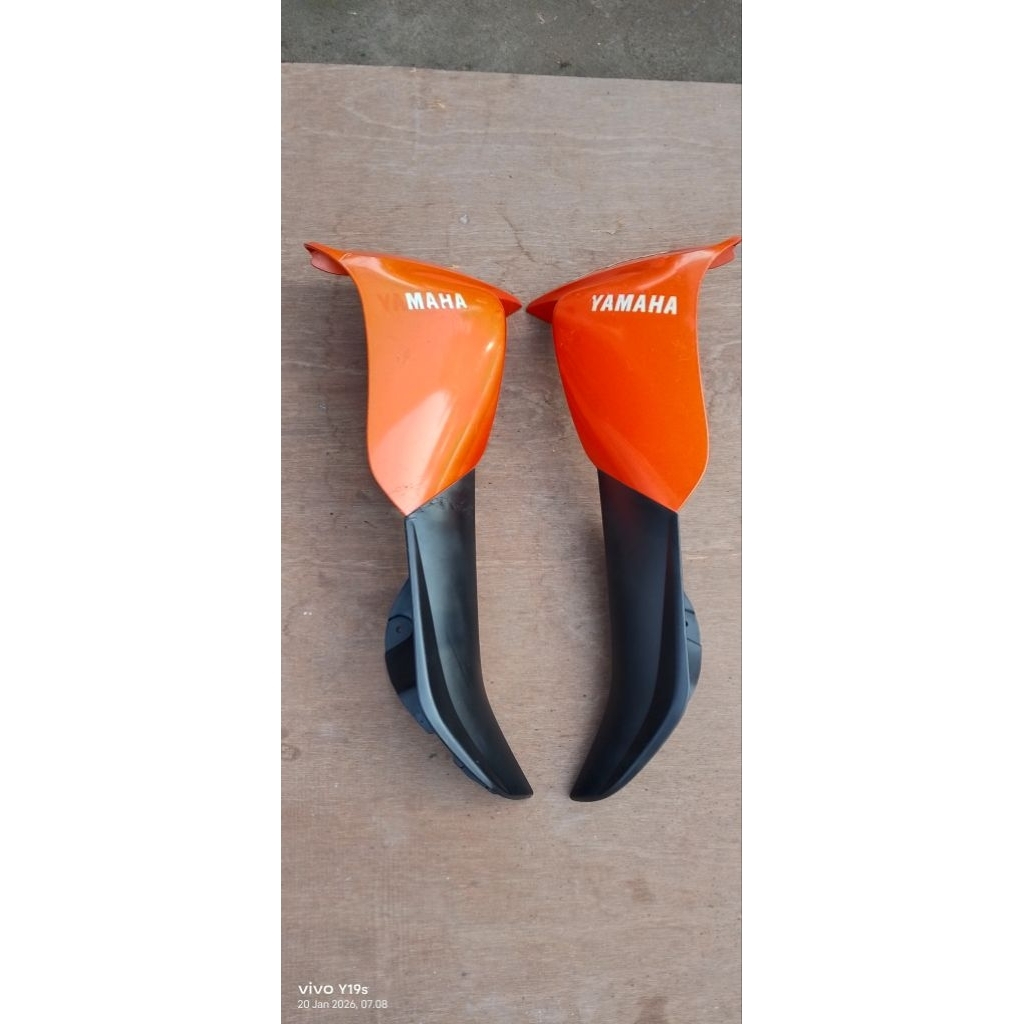 Sayap Legsild Luar Kanan Kiri Yahama Jupiter Z Lama Orange Original Copotan Motor