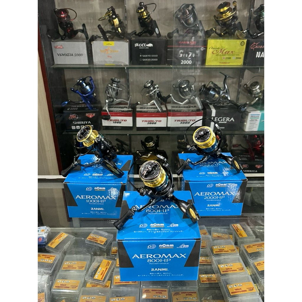 Reel RYOBI  RANMI AEROMAX HP 800/1000/2000