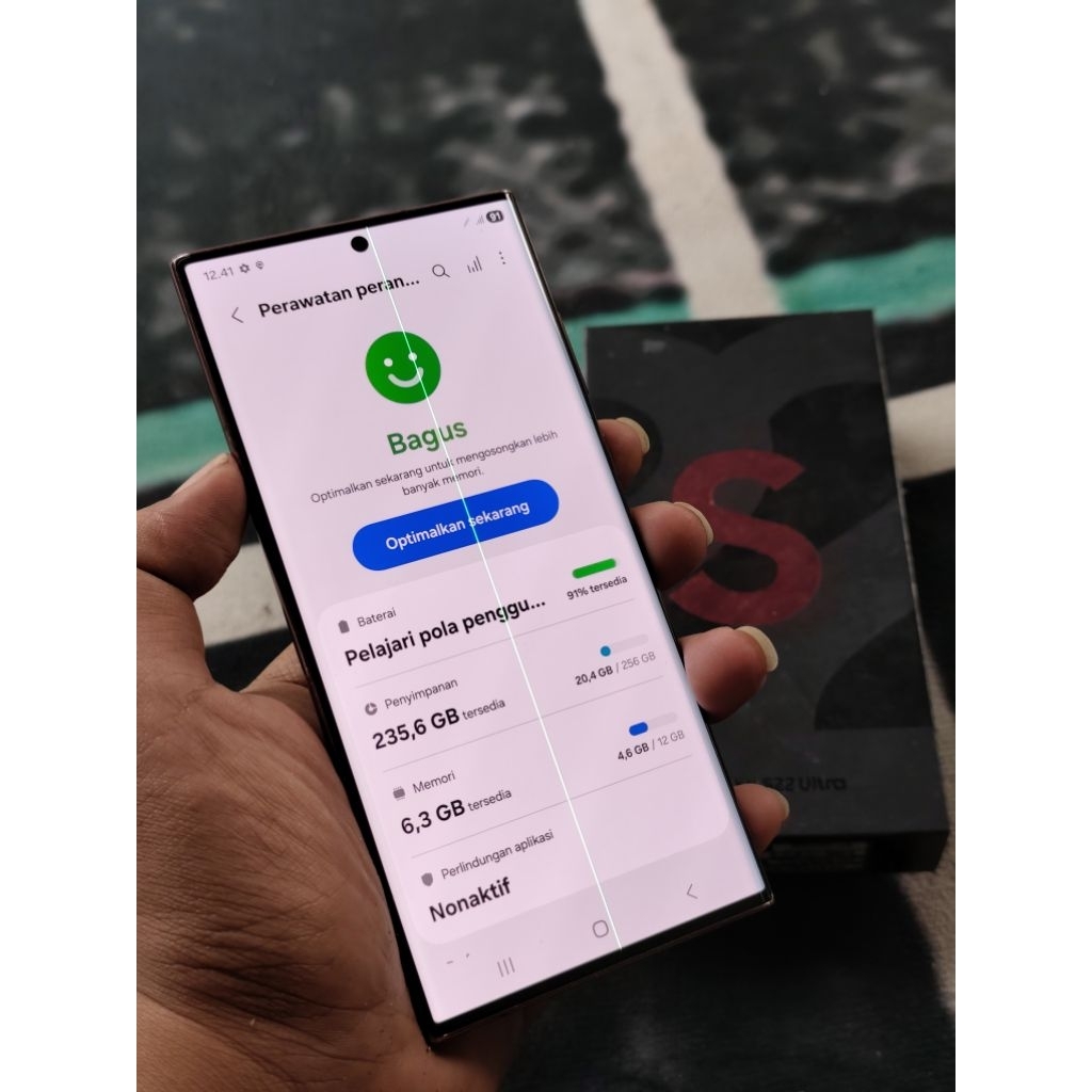 Samsung Galaxy S22 Ultra 5G 12/256gb Resmi sein