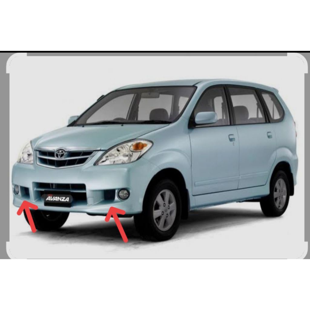 tutup bemper Avanza xenia lama,tutup lubang bemper Avanza vvti