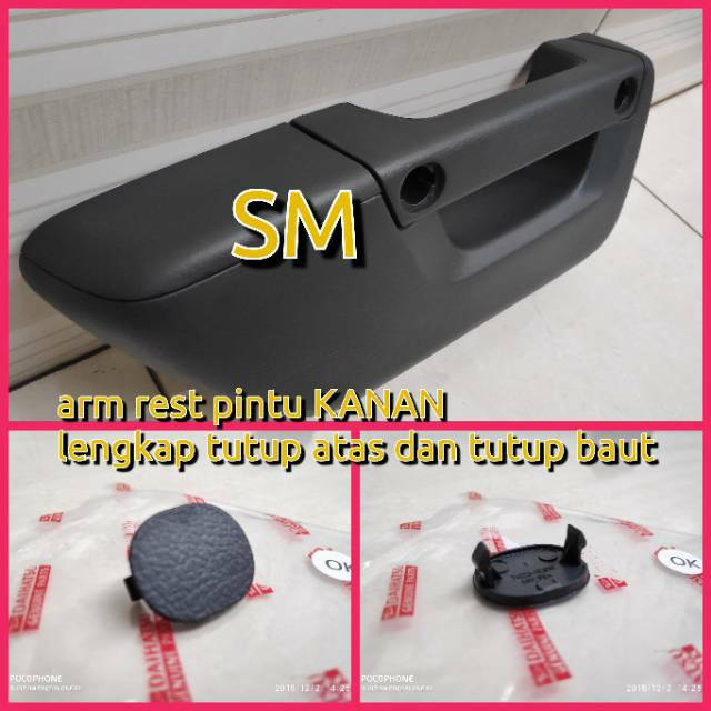 ARM rest pintu daihatsu grand max Aksesoris interior mobil daihatsu grand max satu buah arm rest pin