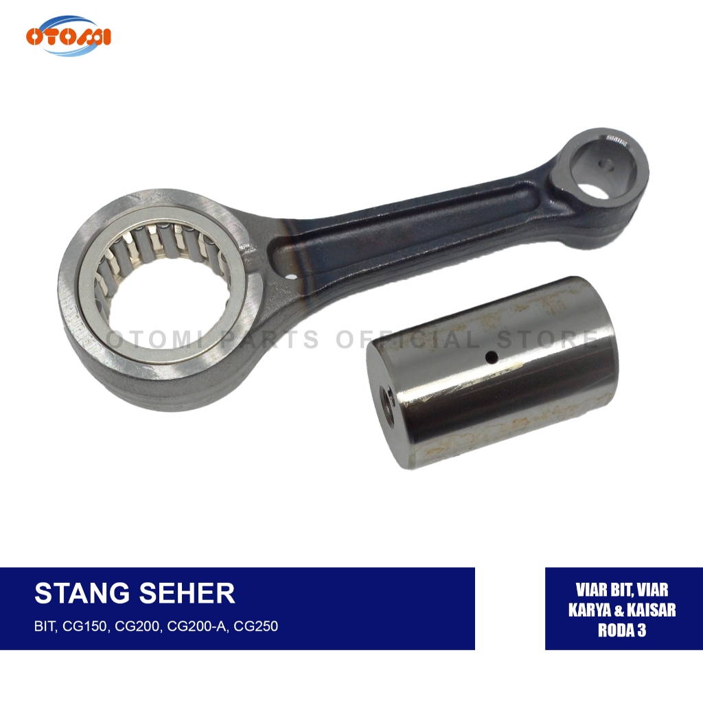 OTOMI PARTS - STANG SEHER / CONNECTING ROD CG150, CG200, CG250 & BIT UNTUK VIAR BIT, VIAR KARYA & KA