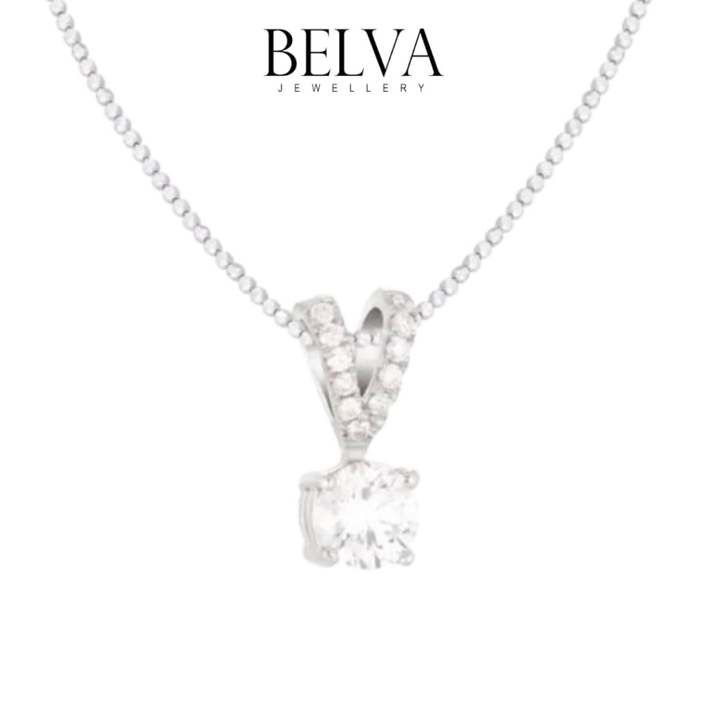 Liontin Berlian GIA SERTIFIKAT - Belva Jewellery - BAFPDRW1818