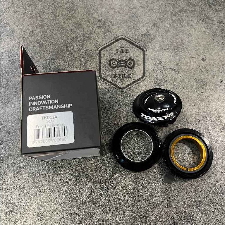 Headset Token TK011A Premium Bearings 1-1/8" Alloy Integrated For ZS44/28.6 l ZS44/30 Premium Bearin