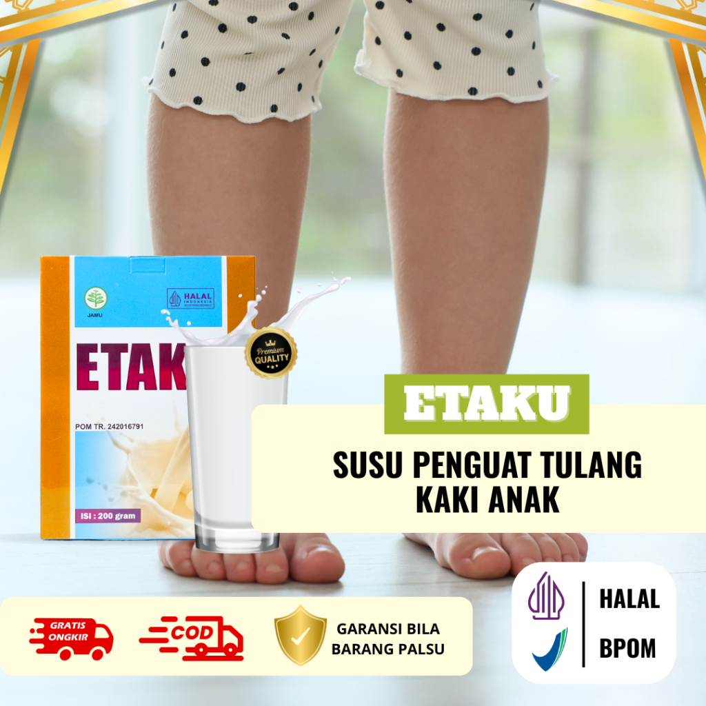 Susu Penguat Tulang Kaki Anak,  Penguat Tulang  Anak Susu Kalsium Tulang Penambah Kepadatan Tulang  