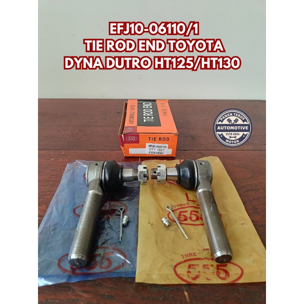 TIE ROD END HT125 HT130 DYNA DUTRO TIROD EFJ10-06110/1 (555)