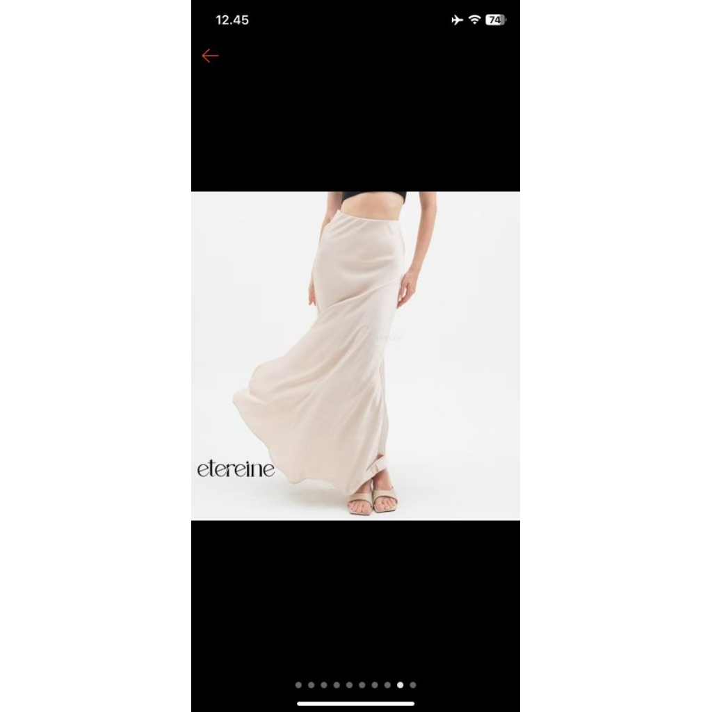 Rok satin ETEREINE PL