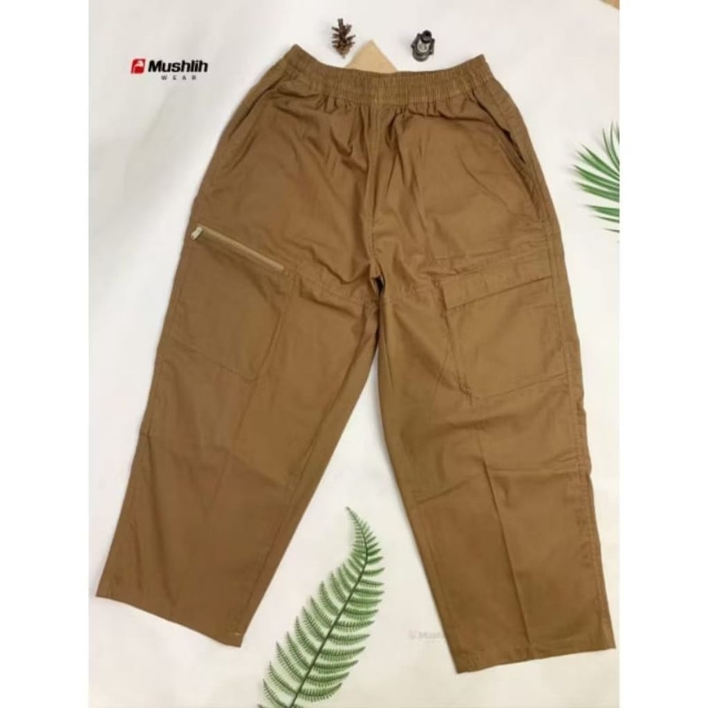 #SJ A - Celana Sirwal Kanvas Jumbo Big Size XXL Al Wafa Nyaman & Adem untuk Santai