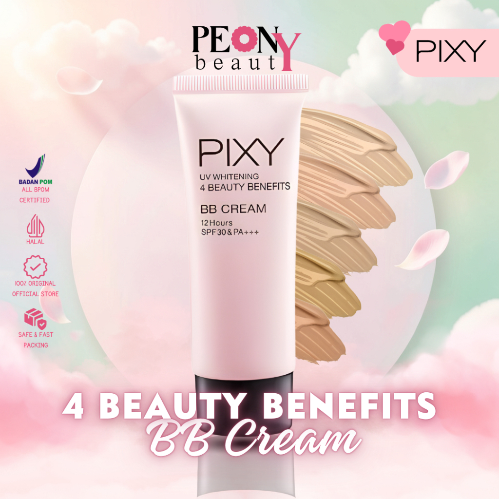 PIXY 4 Beauty Benefit Bb Cream 30ml | Bb Cream | Foundation | Alas Bedak