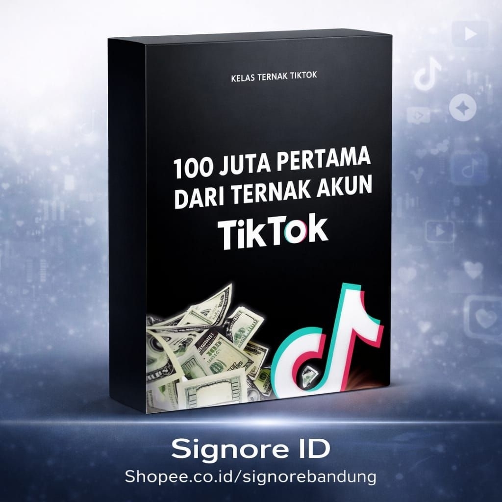 KELAS TERNAK TIKTOK  100 JUTA PERTAMA DARI TERNAK TIKTOK -  Signore