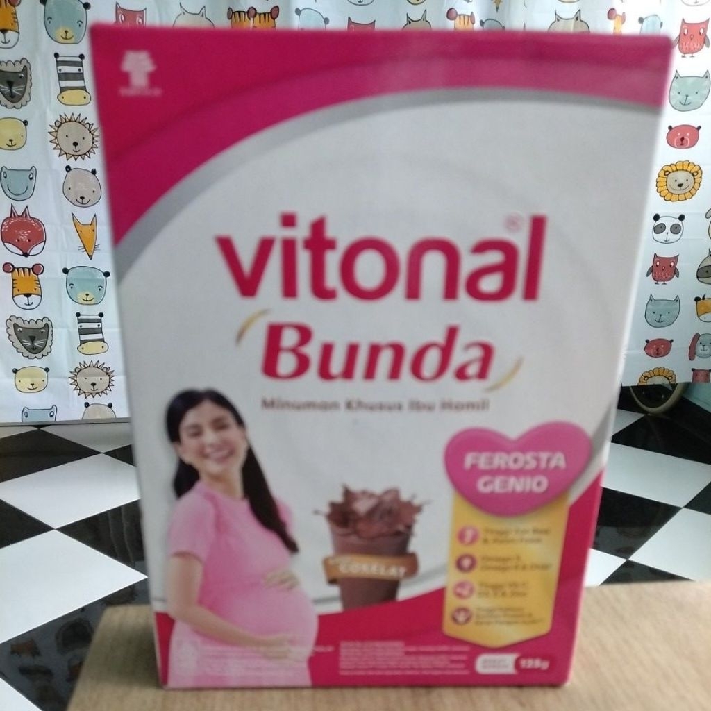 susu ibu hamil vitonal bunda coklat 125gr