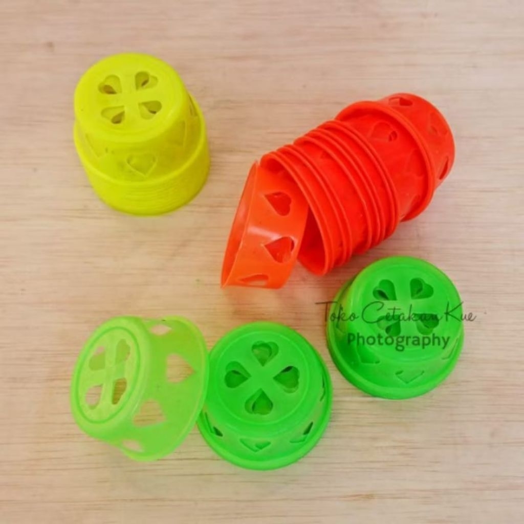 36pcs Cetakan Bolu kukus plastik cetakan roti kukus Pendek