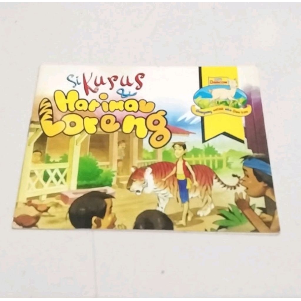 BUKU CERITA DONGENG DANCOW SI KURUS DAN HARIMAU LORENG