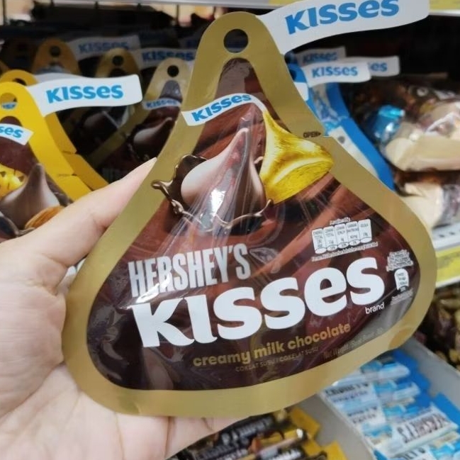 Coklat HERHSEYS KISSES Creamy Milk Chocolate - Surabaya