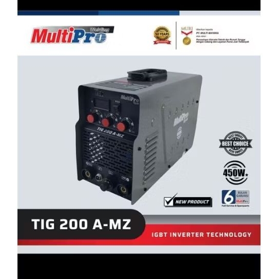 MULTIPRO Mesin Las Listrik Inverter TIG Argon TIG 200A-MZ