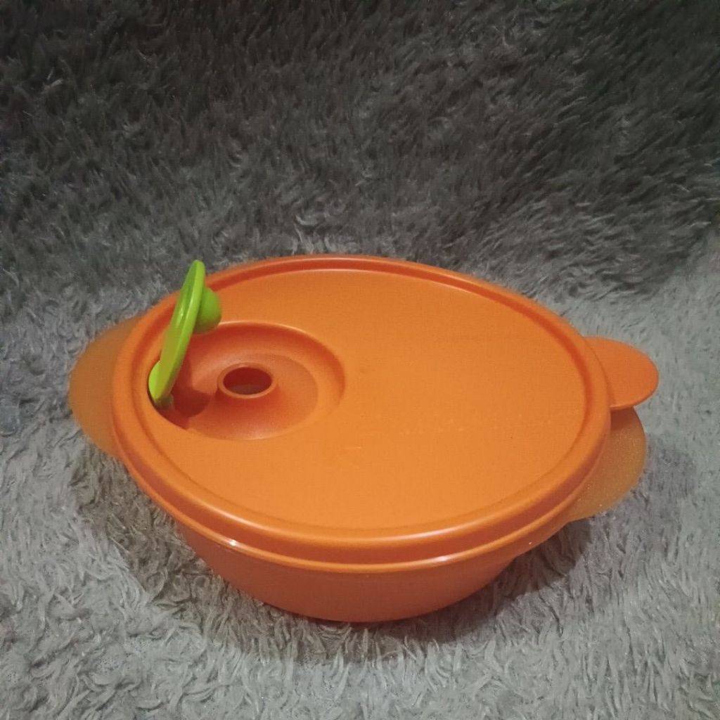 BOWL MICROWAVE TUPPERWARE(Oranye)