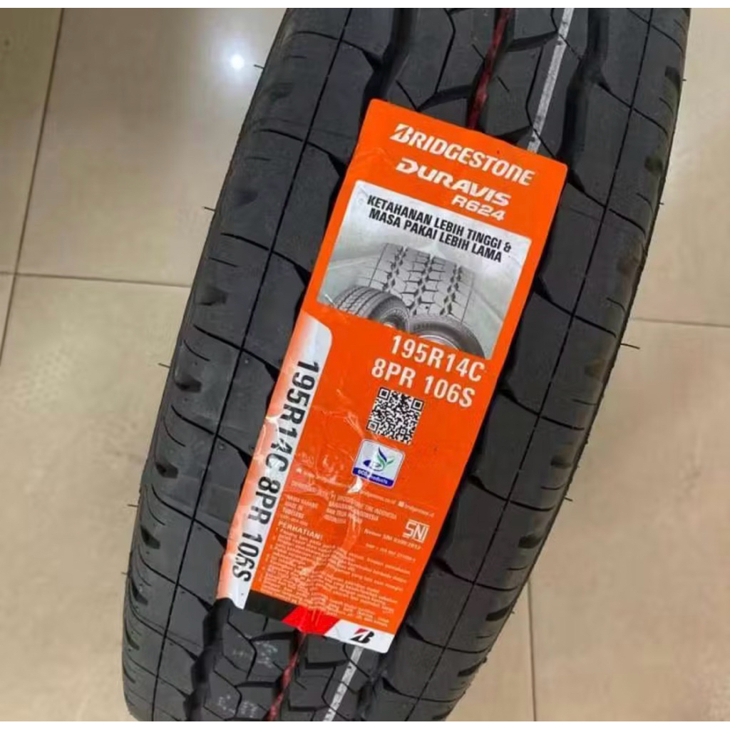 Bridgestone Duravis 195 R14 8PR 195-14 Tahun TERBARU