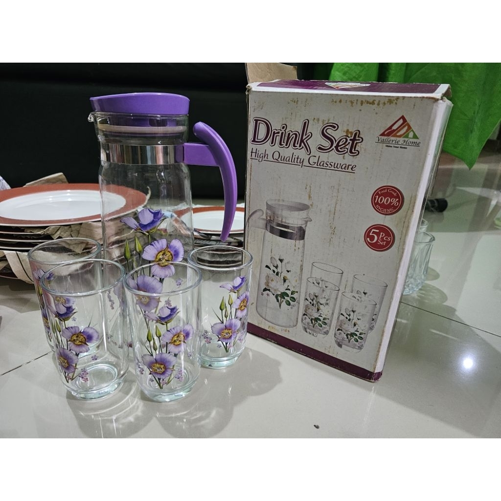Drink Set Glassware Vallerie Home